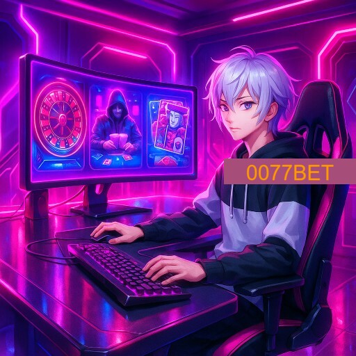 Imagem promocional da 0077BET mostrando a plataforma e suas vantagens